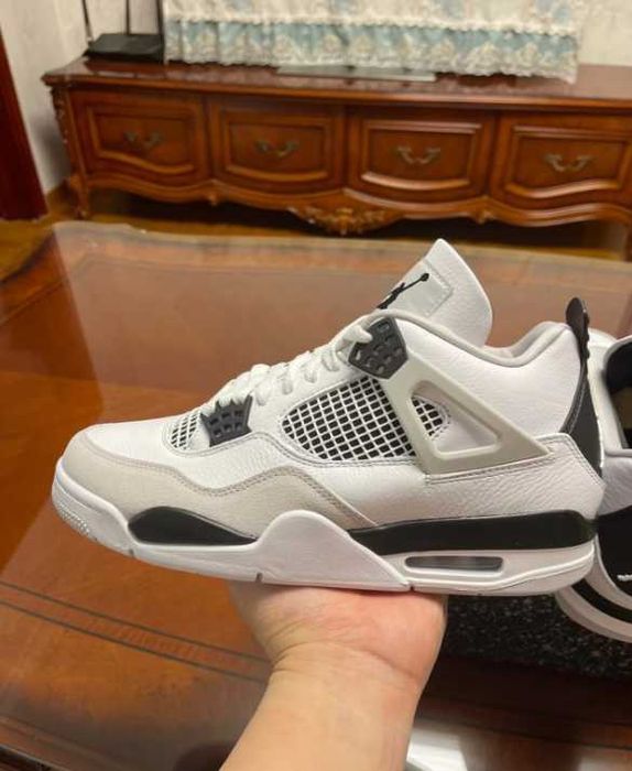 "Buty męskie Trampki" Jordan_4_retro_military_black R.38