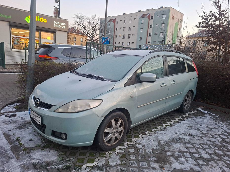 MAZDA 5 2,0 DIESEL 6 osobowa nowy przegląd