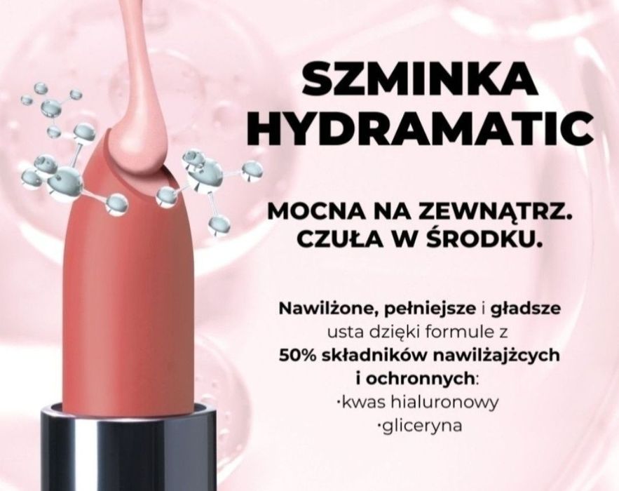 Avon Hydramatic Matte - matowa szminka z kwasem hialuronowym