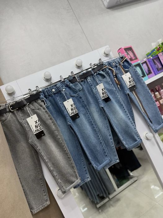 Джинси мом р.104-128