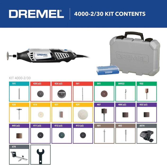 Dremel 4000 - Ferramenta rotativa profissional