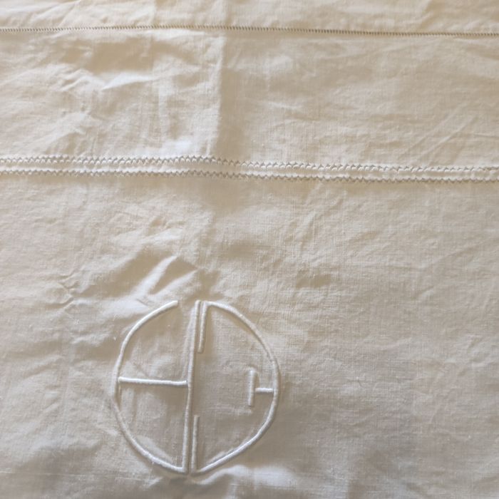 Lençol de linho puro atigo