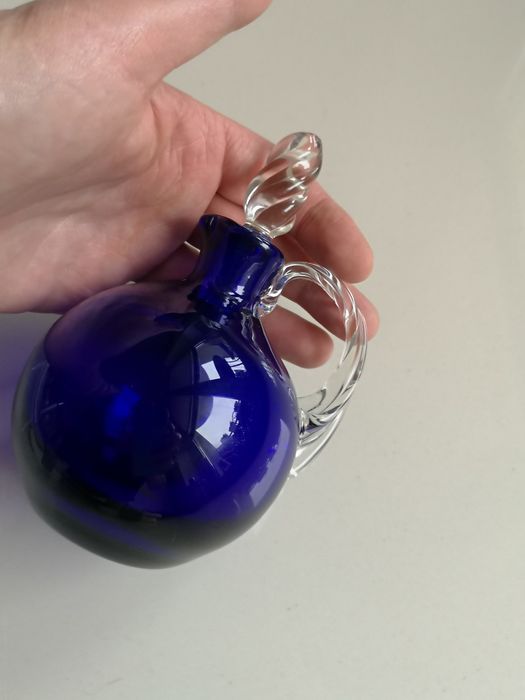 karafka kobaltowa vintage Włochy