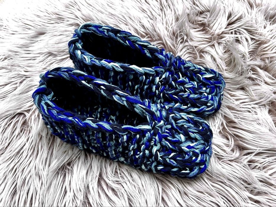 Kapcie wełniane męskie roz. 43