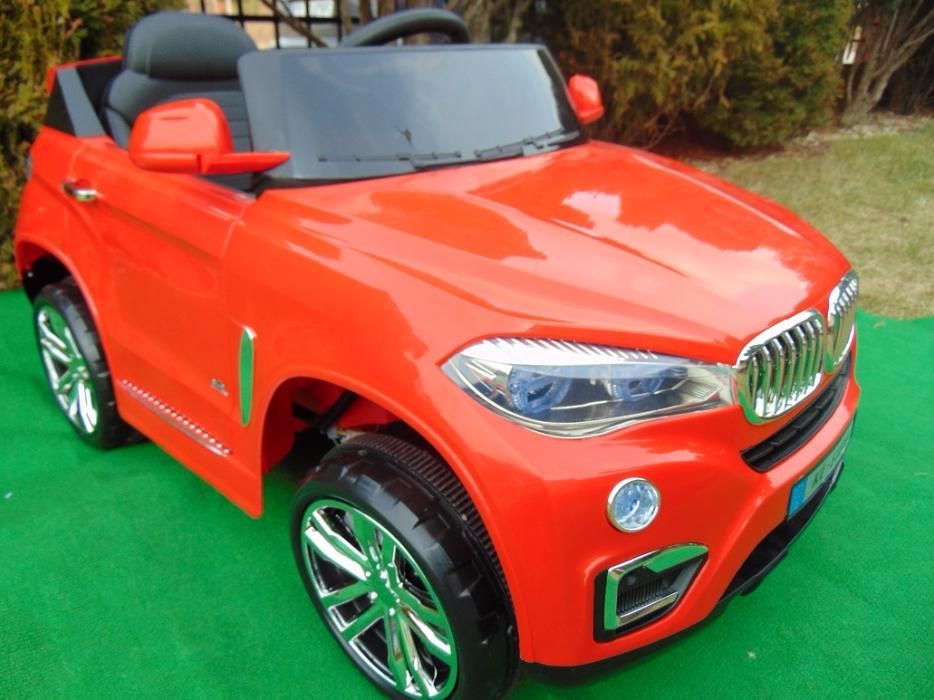 JAREX Auto BMW X6 Samochód na akumulator +pilot MP3 Miękkie koł