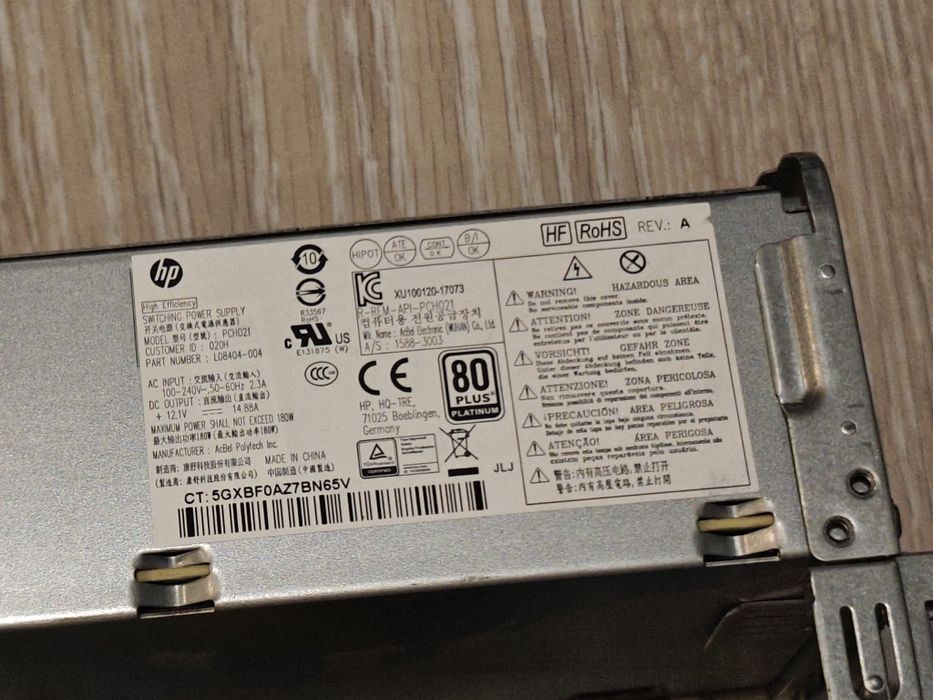 HP Prodesk 600 G4 SFF i5 8500