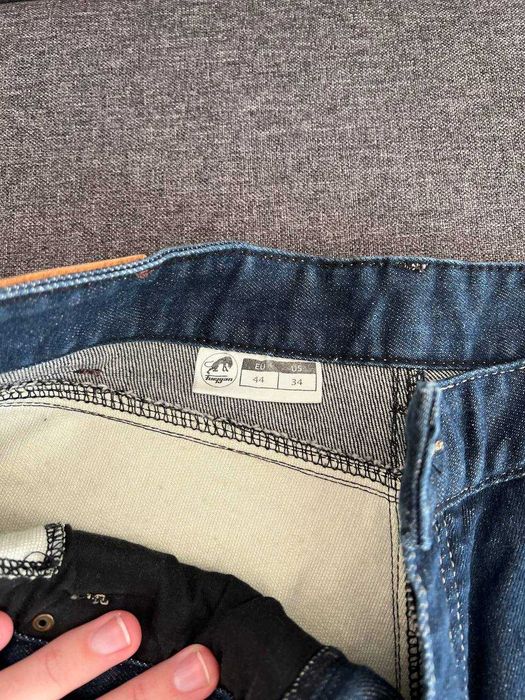 Calças de ganga jeans de motociclista Furygan Stretch Straight Fit