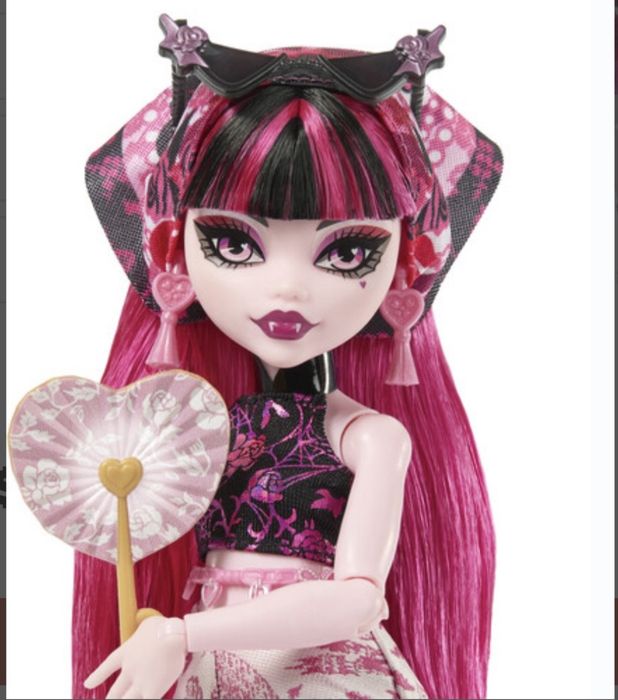 Mettel Collectible-Monster High Skulltimate Secrets.Draculaura Doll