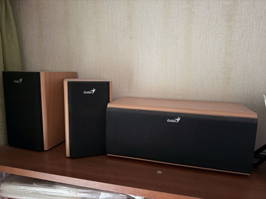 Колонки Genius SW-HF5.1 5000 Home Theatre PearWood, дерево: 4 600