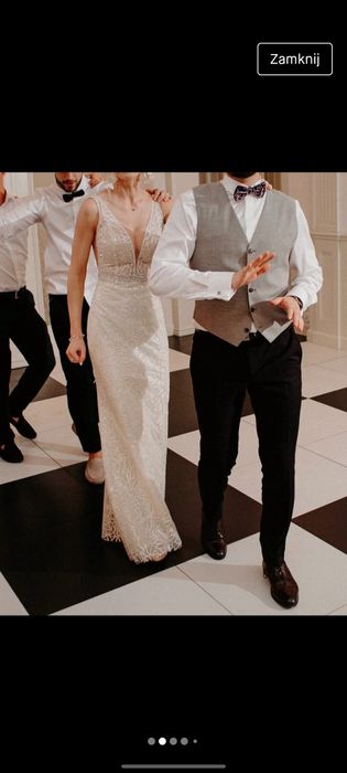 Suknia ślubna 2w1