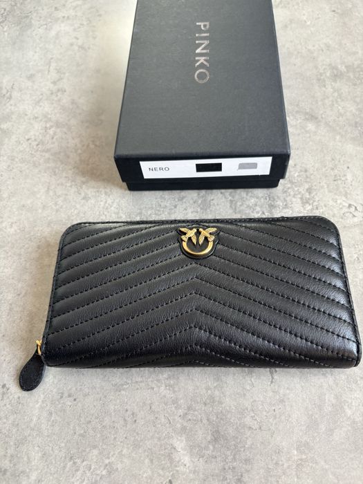 Portfel Pinko skóra