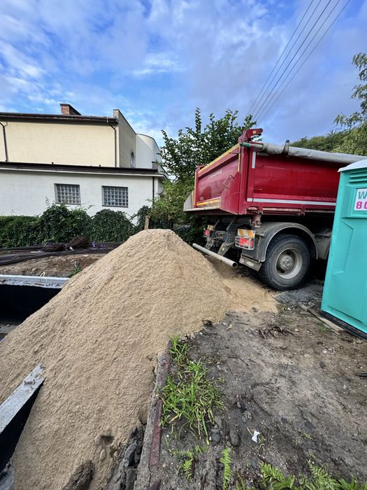 Piasek , pospółka ,podbudowy,beton,czarnoziem