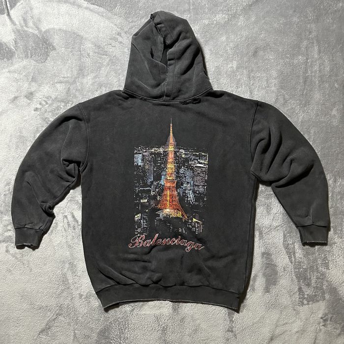 Худи Balenciaga Paris Tokyo Vetememts