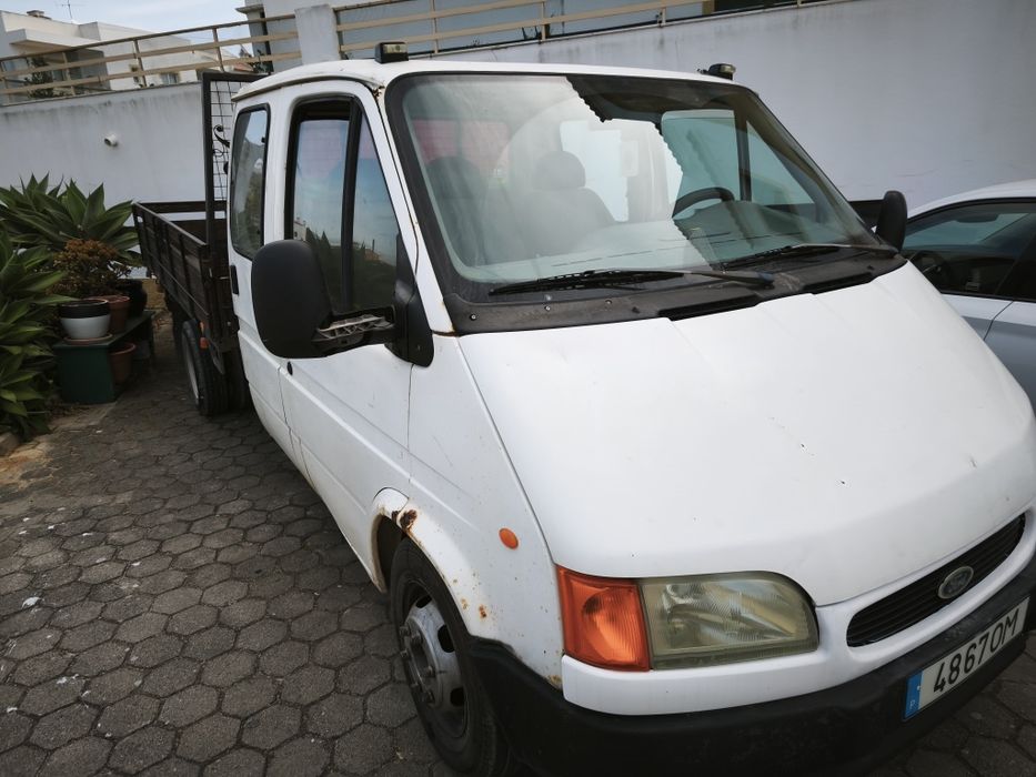 Ford Transit 7 lugares caixa aberta