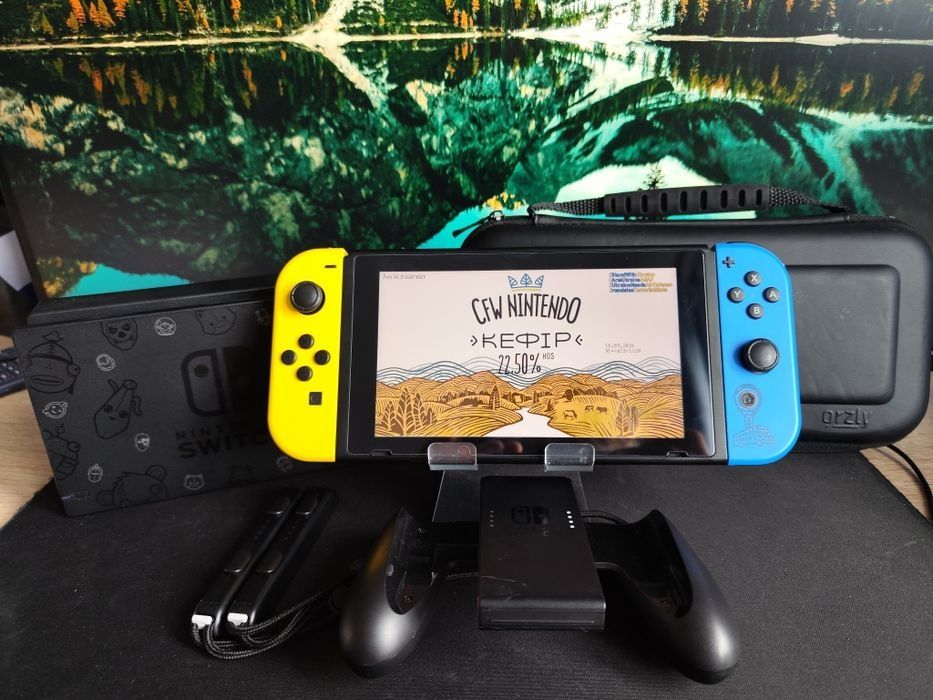Nintendo switch v2 Fortnite edition 128 gb