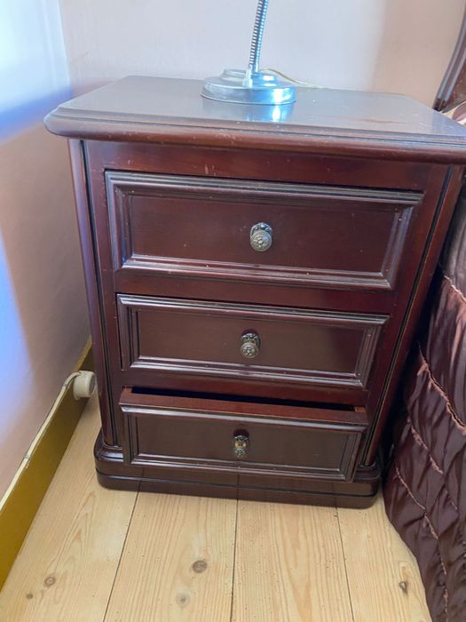 Cama de casal madeira maciça