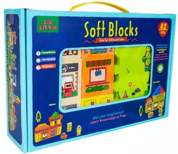 Klocki piankowe 108szt. W&K