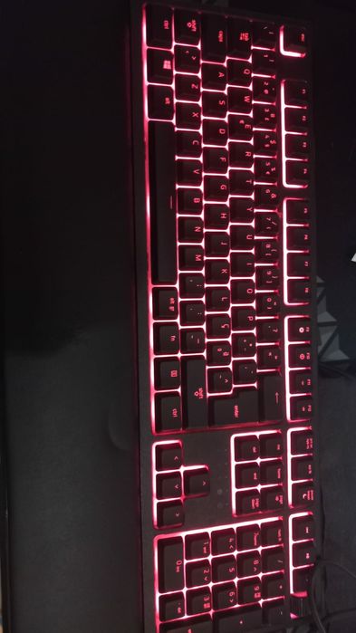 Teclado com luzes