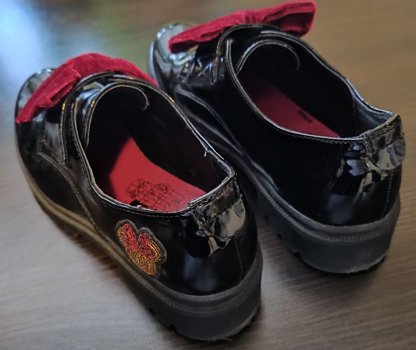 Buty loafersy czarne disney myszka miki rozmiar 35