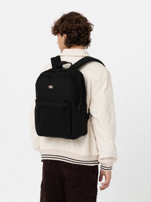 Оригінал Dickies (22L) Duck Canvas Backpack Рюкзак Новий Мужской Черный Ванс Backpack