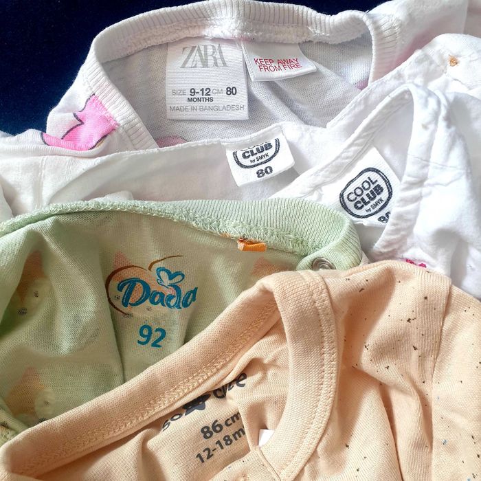 Ubranka r. 80 (13 szt)