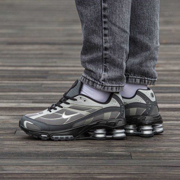Мужские кроссовки Nike Shox TL "Black Grey" Размеры 40-45