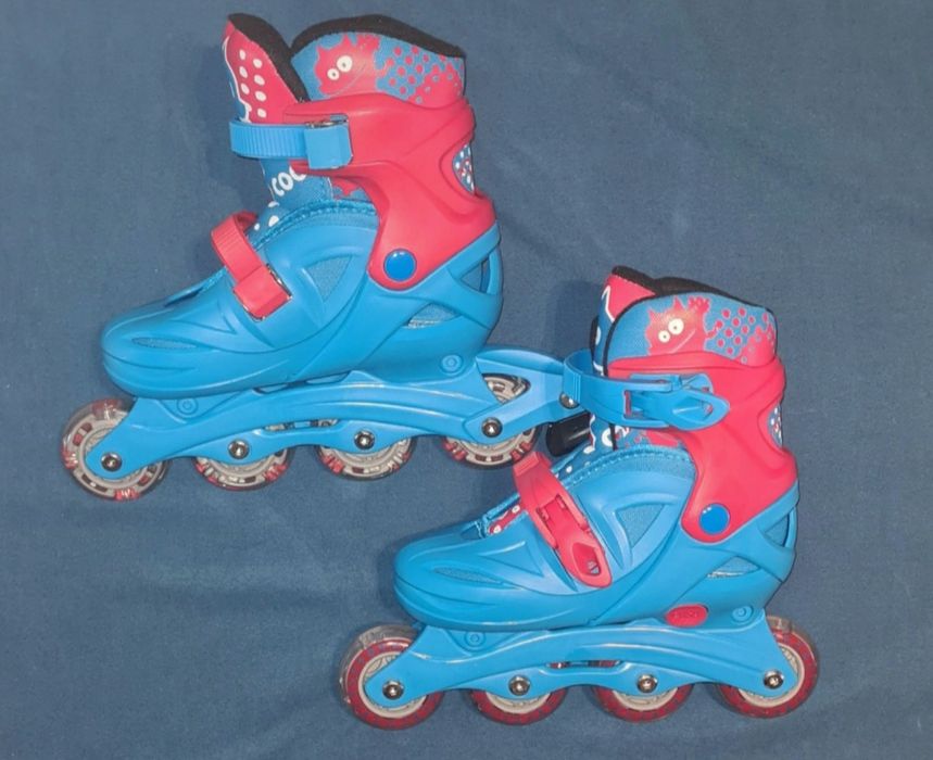 Patins em linha cool kb com luzes led T: 31 a 33