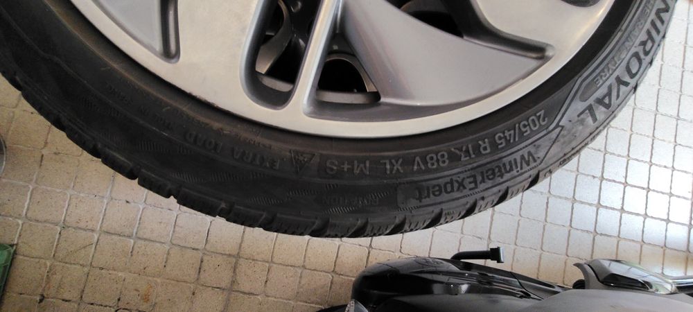 Jantes Renault Zoe,Clio, etc, 17" com pneus