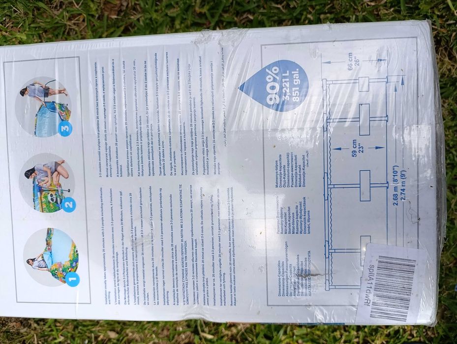 Piscina infantil BESTWAY  305 x 66 cm NOVA