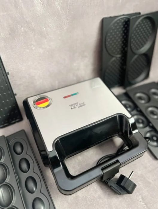 Німецький мультимейкер 7 в 1! Гриль сендвічниця 2200 Вт Zepline ZP-811