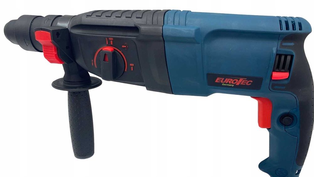 Młotowiertarka wiertarka młot udarowy sds+ mocna zestaw walizka 2600w