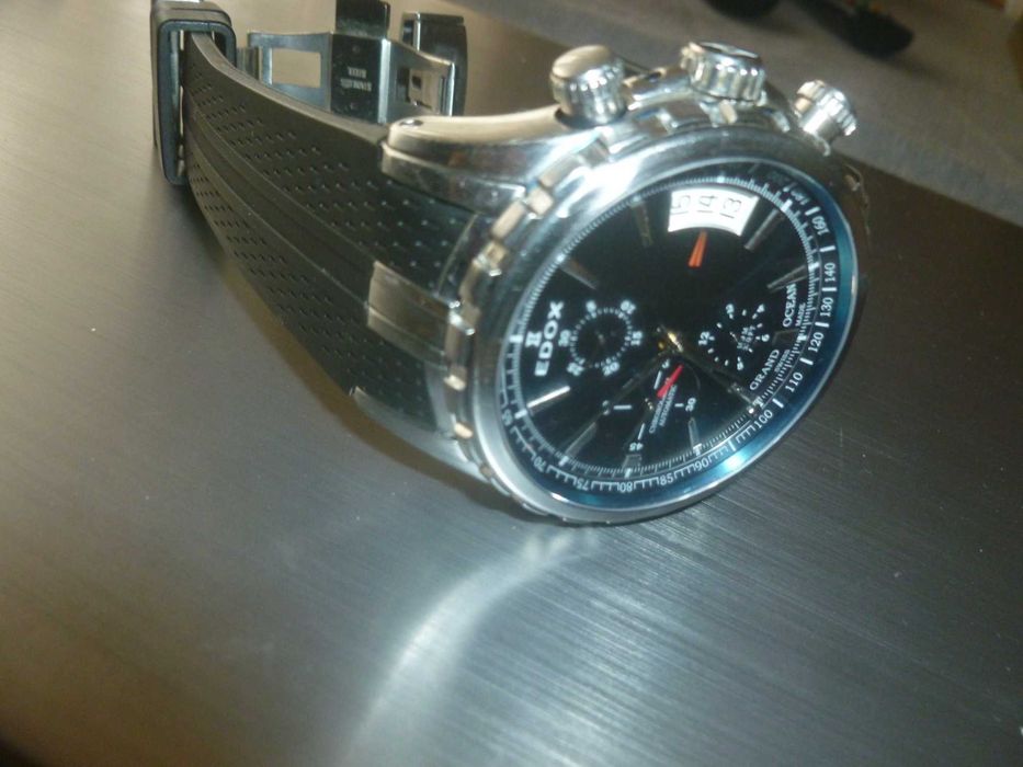 Edox Grand Ocean Automatic.48mm.-stan znakomity.Super-okazja cenowa.