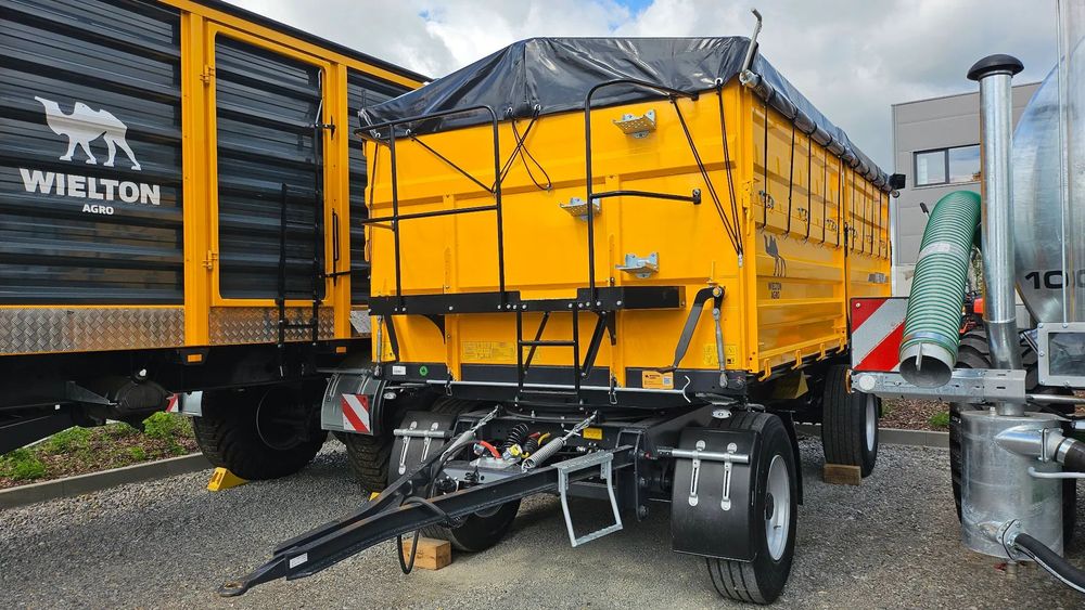 Wielton Przyczepa rolnicza burtowa PRS-2/W14, 14 ton, nowa, gwarancja 24 m-ce!  Sprawdź inne modele dostępne od ręki! Nie Pronar, Zasław, MetalTech