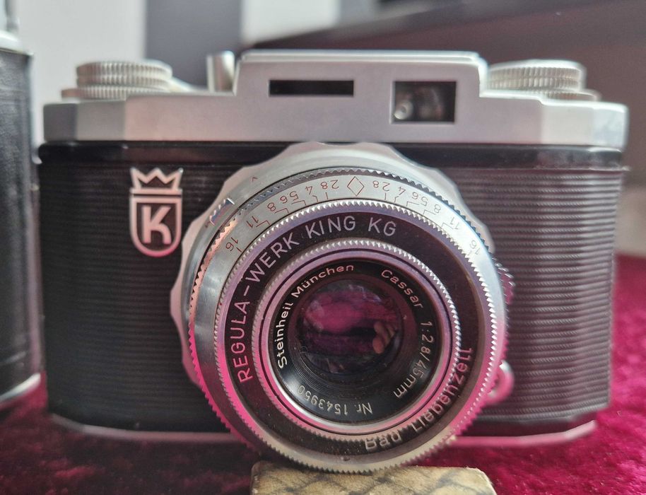 Dwie Stare Kamery Regula KING, Franka SOLIDA II Kamera