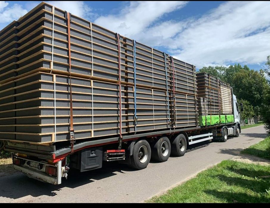 Panele Sip, Dom modułowy, Płyty OSB, Styropian