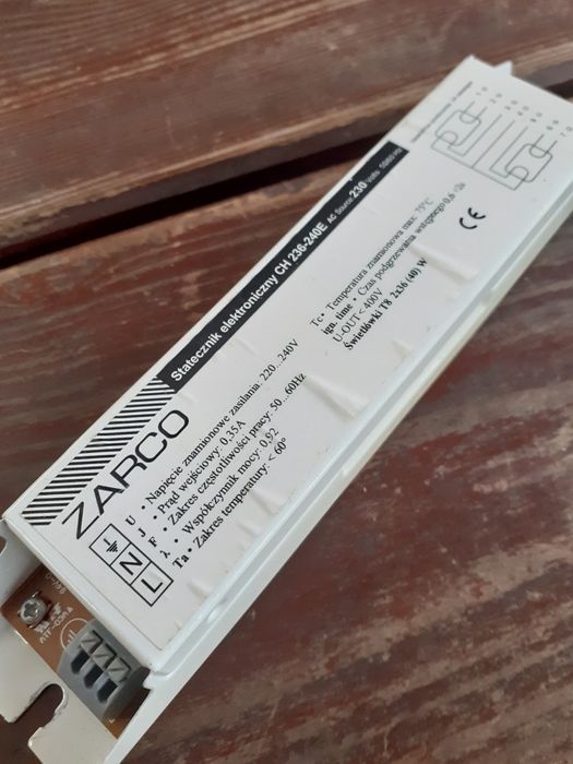 Zasilacze do wkrętarek , statecznik elektroniczny