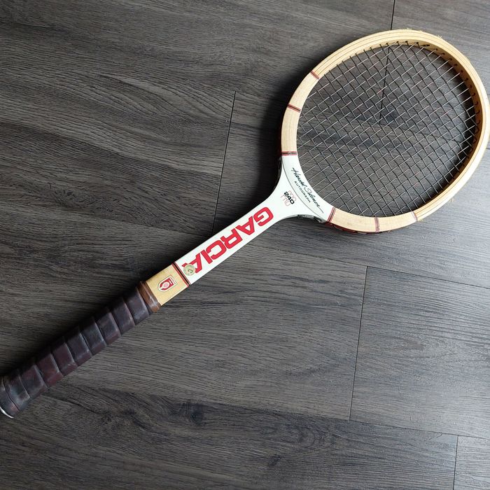 Stara drewaniana rakieta tenisowa Garcia 240 pro stan bdb