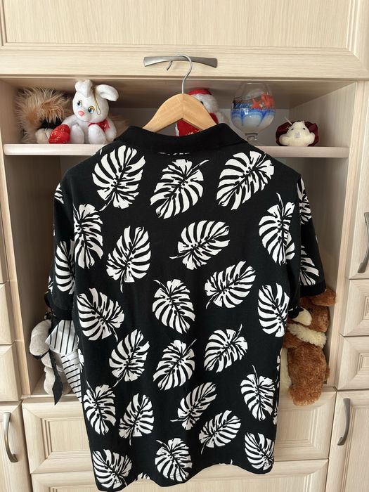 Поло Dolce & Gabbana оригінал тропічний принт р 54 (XL)