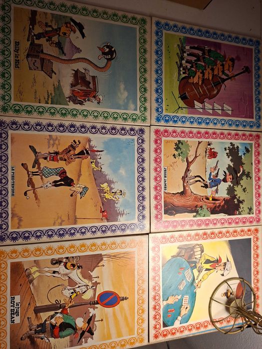 Coleção completa Lucky Luke – Edição original francesa (1974) – 12 volumes – Excelente estado