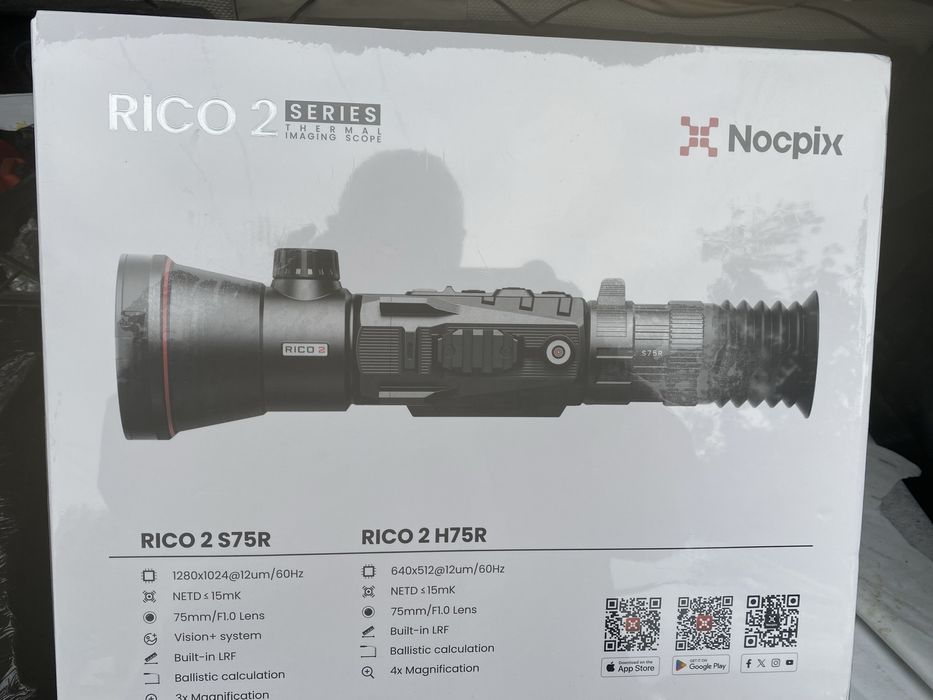 Продам тепловiзор Nocpix(IRAY) RICO2H75R