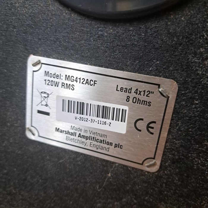 Marshall model MG 412ACF