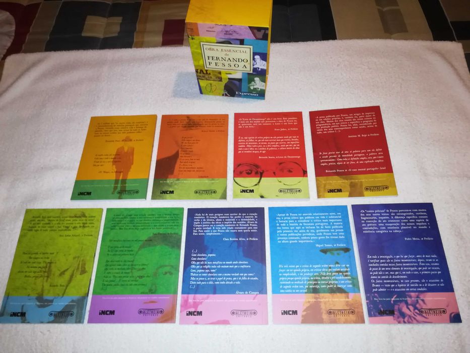 obra essencial de fernando pessoa (expresso) coleção 9 livros 2015