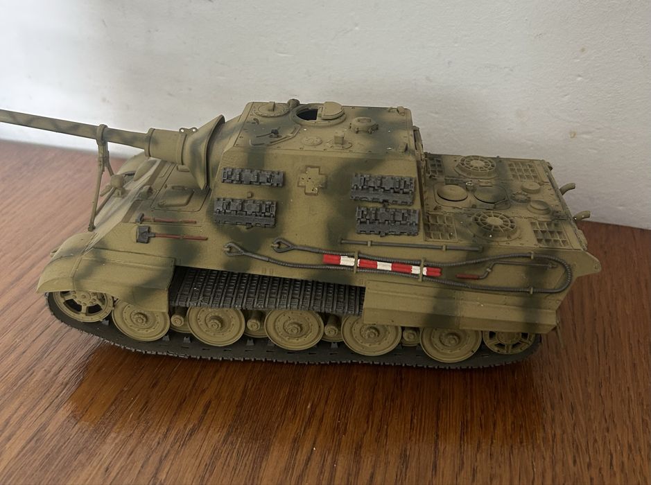 Czołg modelarski panzerkampfwagen tiger w skali 1:35