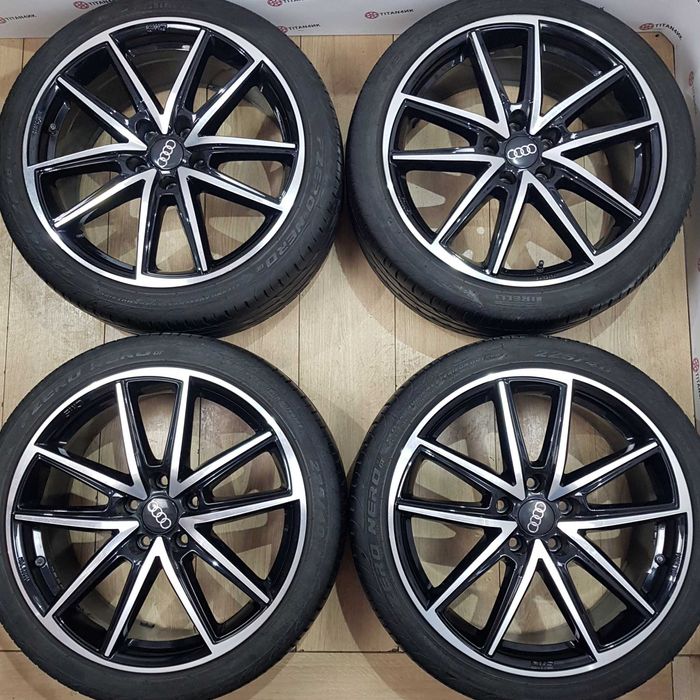 Диски Audi R18 5x112 A3 A4 A6 SQ2 VW T-Roc Passat ID.4 ID.5 Jetta Skoda Enyaq Superb Seat Ateca Leon