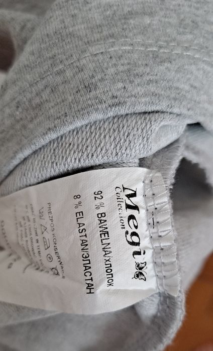 Sukienka dresowa dzianinowa bawełna S/M