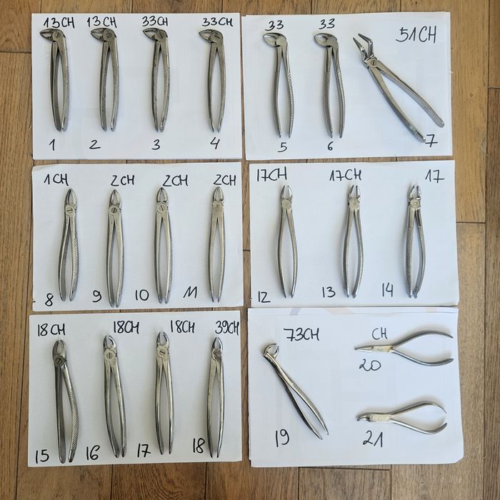 Narzędzie instrumenty stomatologiczne dentysty