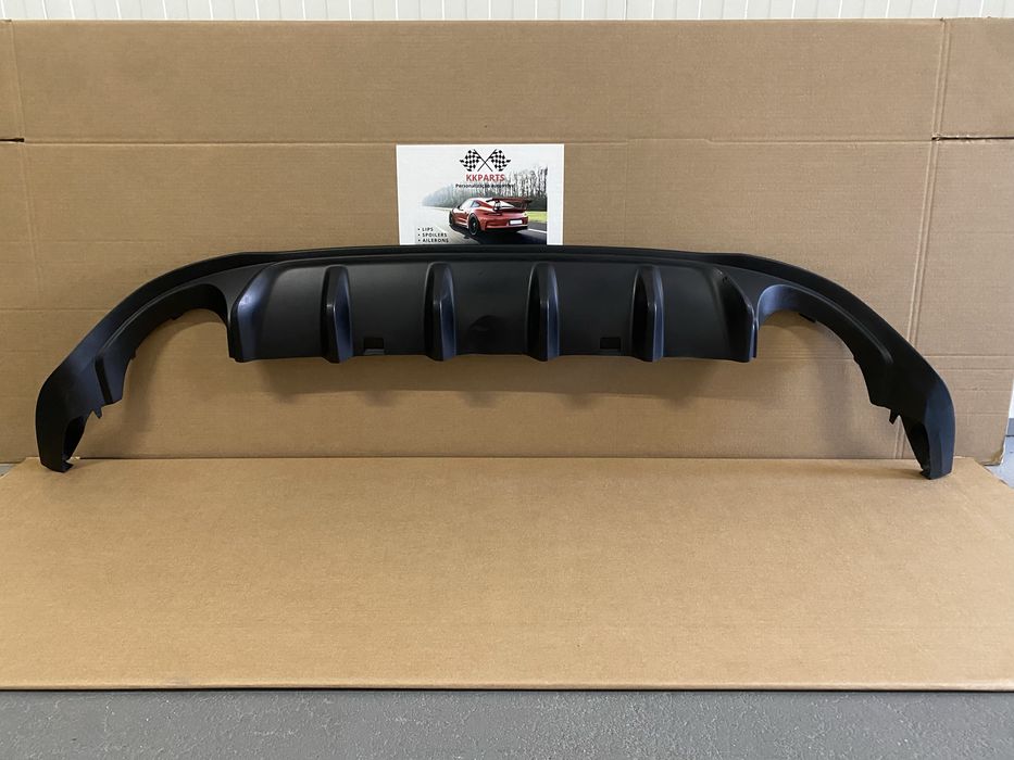 SPOILER DIFUSOR 4 SAÍDAS ESCAPE PALA ABA VW GOLF 7.5 TCR GTI R NORMAL