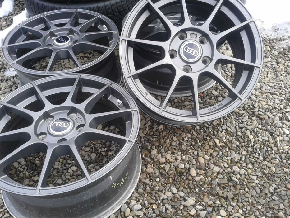 oryginalne r16 felgi szare autec 5x112 audi a3 a4 a6 mercedes b8 b7 c6
