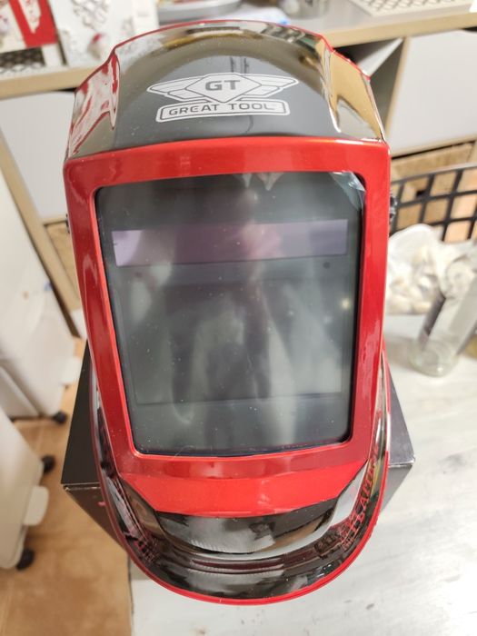 Capacete de soldar GT novo
