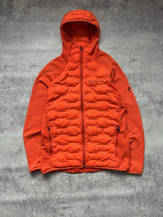 Л(size) Куртка Peak Performance Hybrid Hood гібритна